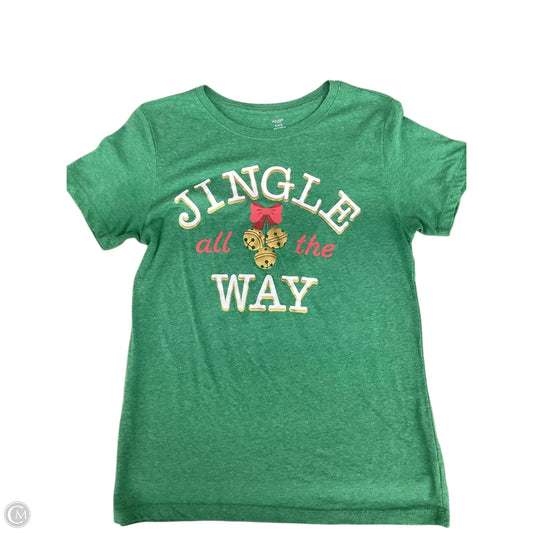 Top Short Sleeve Basic By Clothes Mentor In Green, Size: S