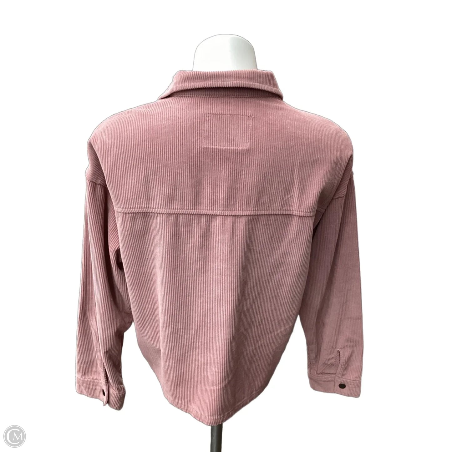 Jacket Shirt By Celebrity Pink In Pink, Size: S