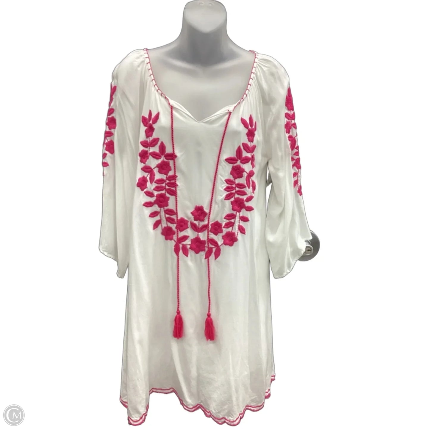Dress Casual Short By Clothes Mentor In White, Size: S