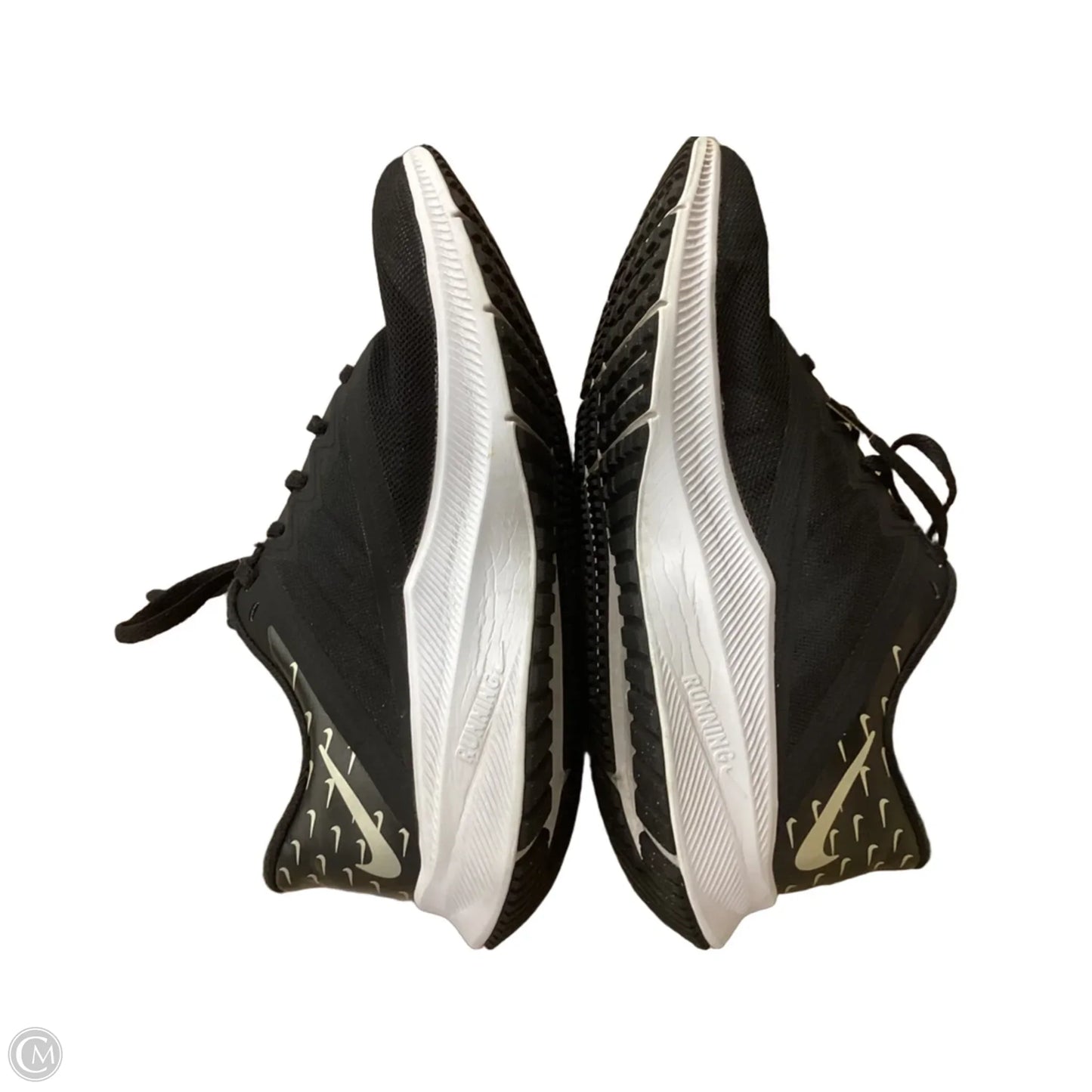 Shoes Athletic By Nike In Black, Size: 10