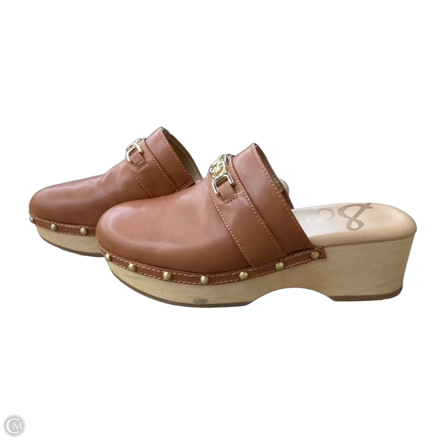 Shoes Heels Wedge By Sam Edelman In Tan, Size: 8.5