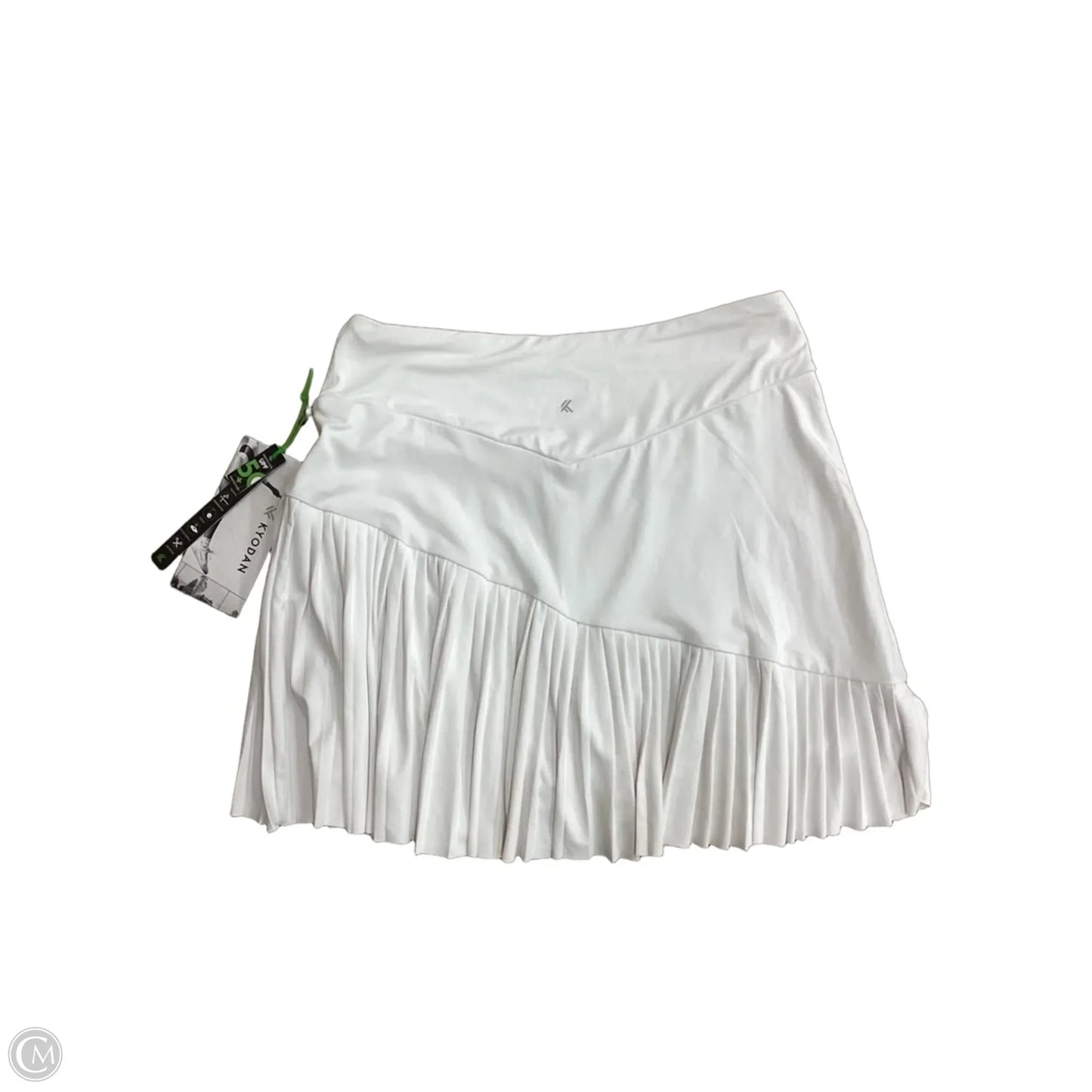 Athletic Skort By Kyodan In White, Size: S
