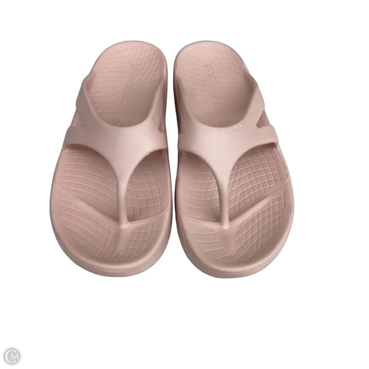 Sandals Flats By Skechers In Pink, Size: 10