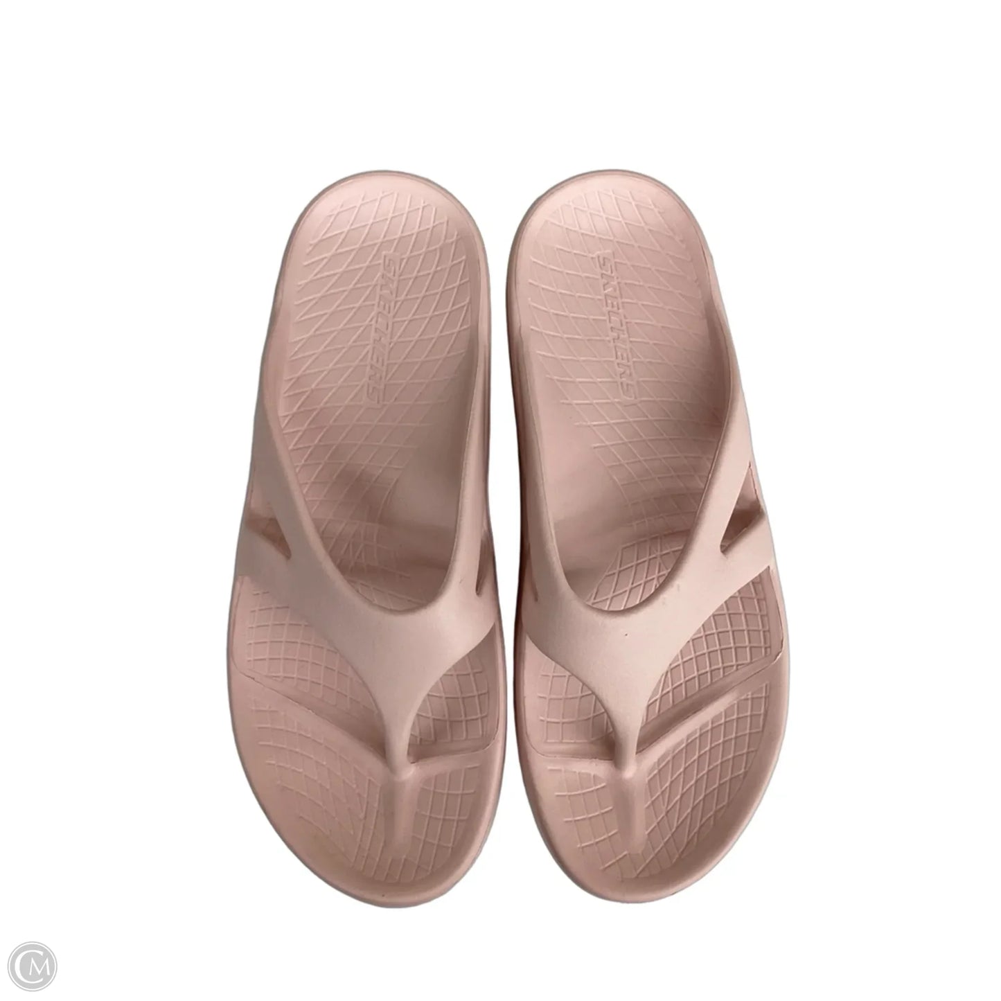 Sandals Flats By Skechers In Pink, Size: 10