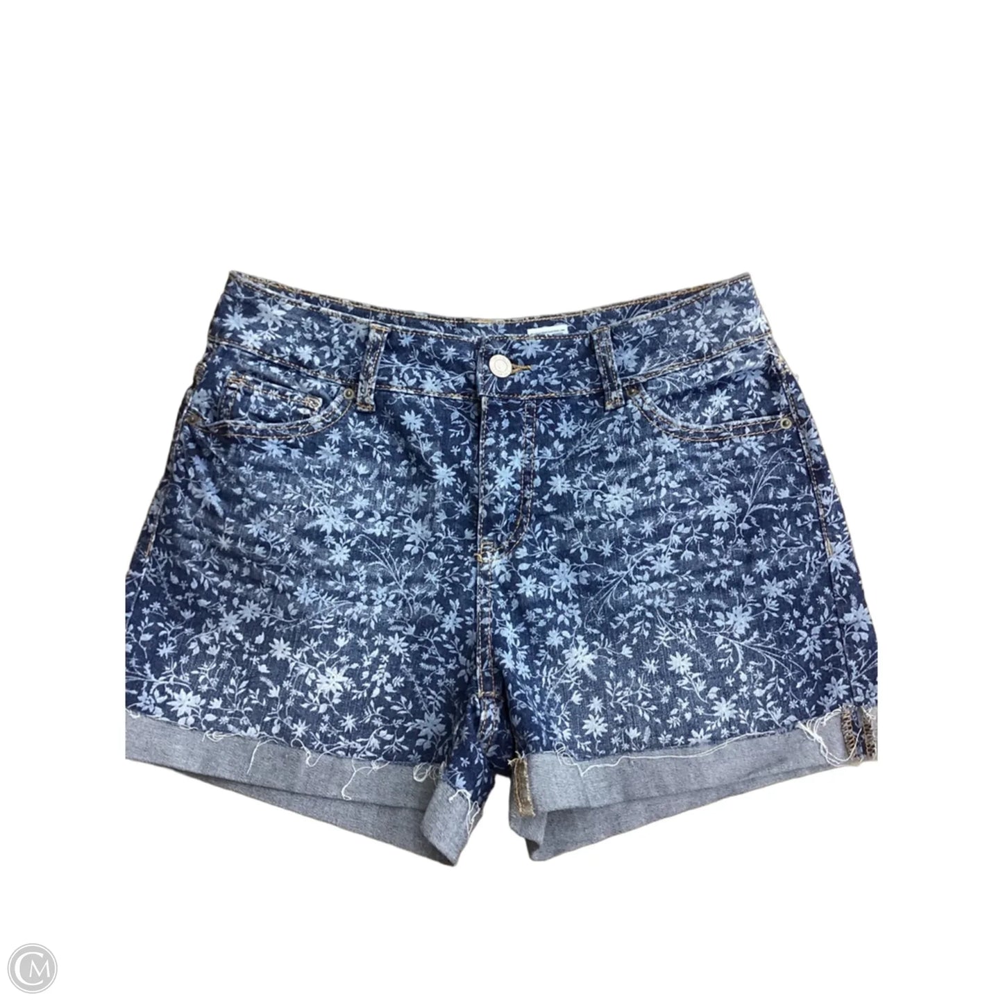 Shorts By Time And Tru In Floral Print, Size: 4