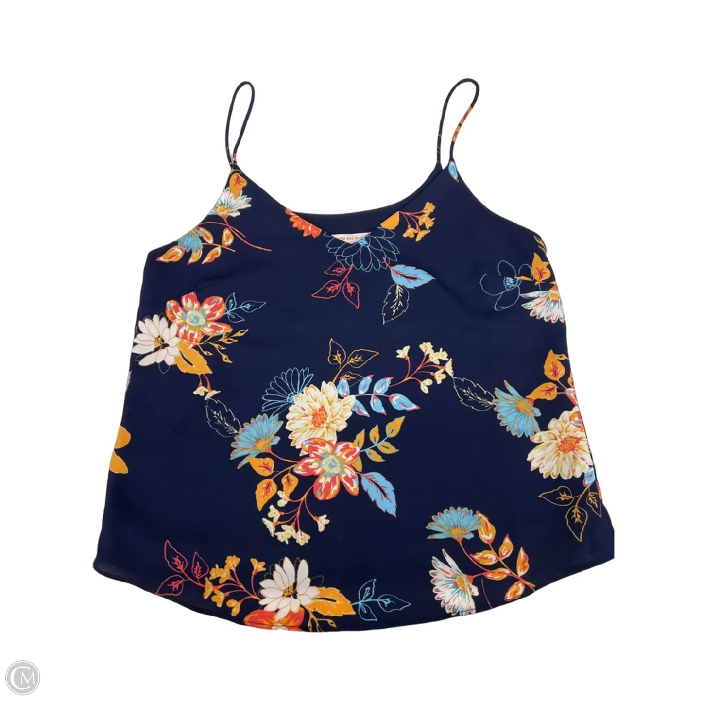 Blouse Sleeveless By Skies Are Blue In Floral Print, Size: Xs