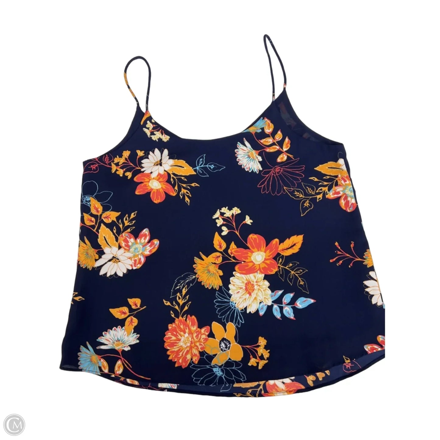 Blouse Sleeveless By Skies Are Blue In Floral Print, Size: Xs