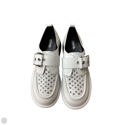 Shoes Heels Platform By Michael By Michael Kors In White, Size: 10