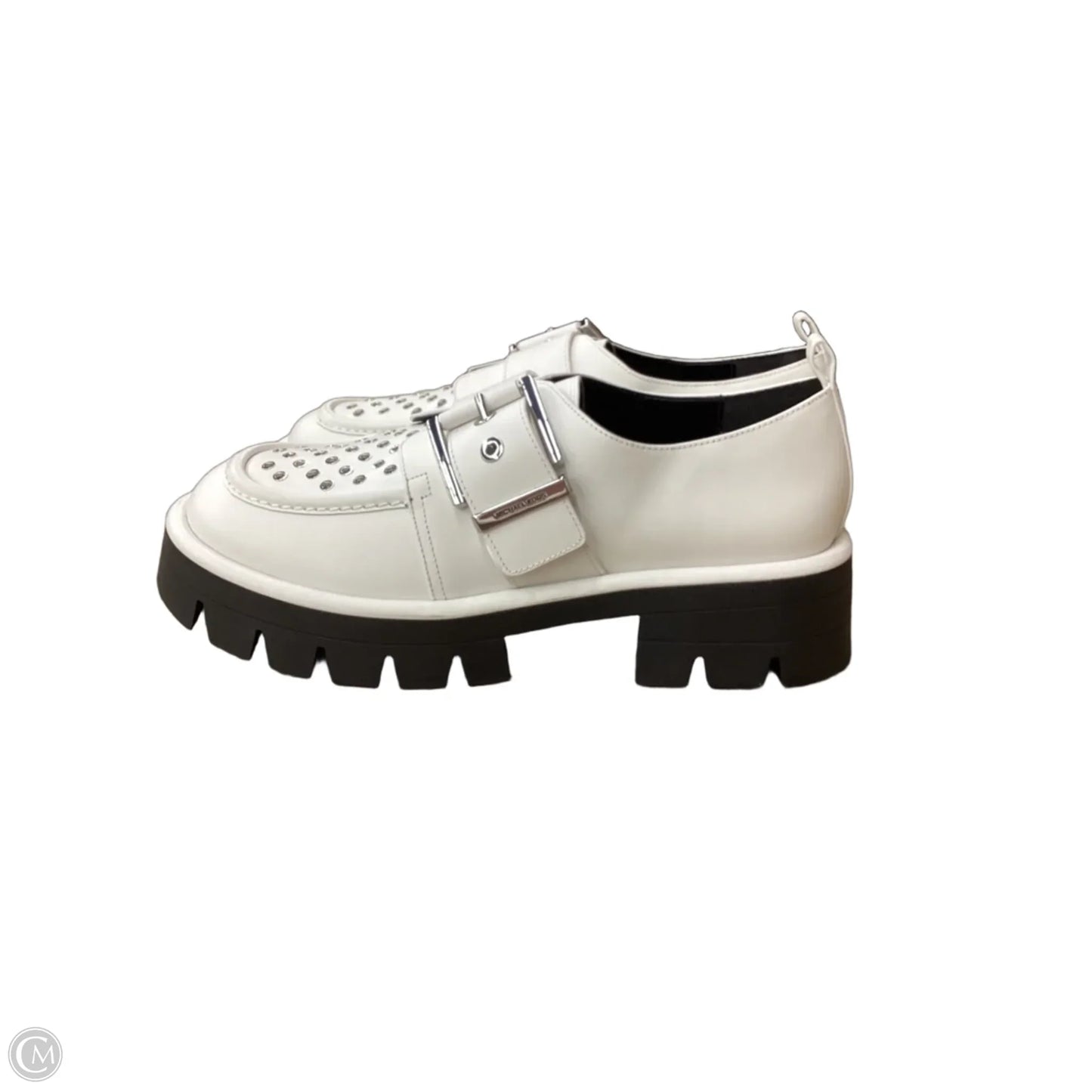 Shoes Heels Platform By Michael By Michael Kors In White, Size: 10