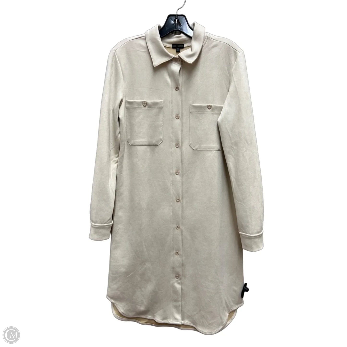 Dress Casual Midi By Coco And Carmen In Cream, Size: Xs
