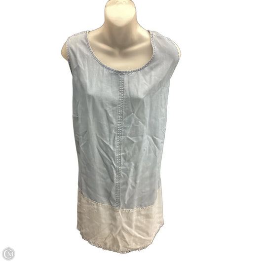 Blouse Sleeveless By J. Jill In Blue, Size: 2x
