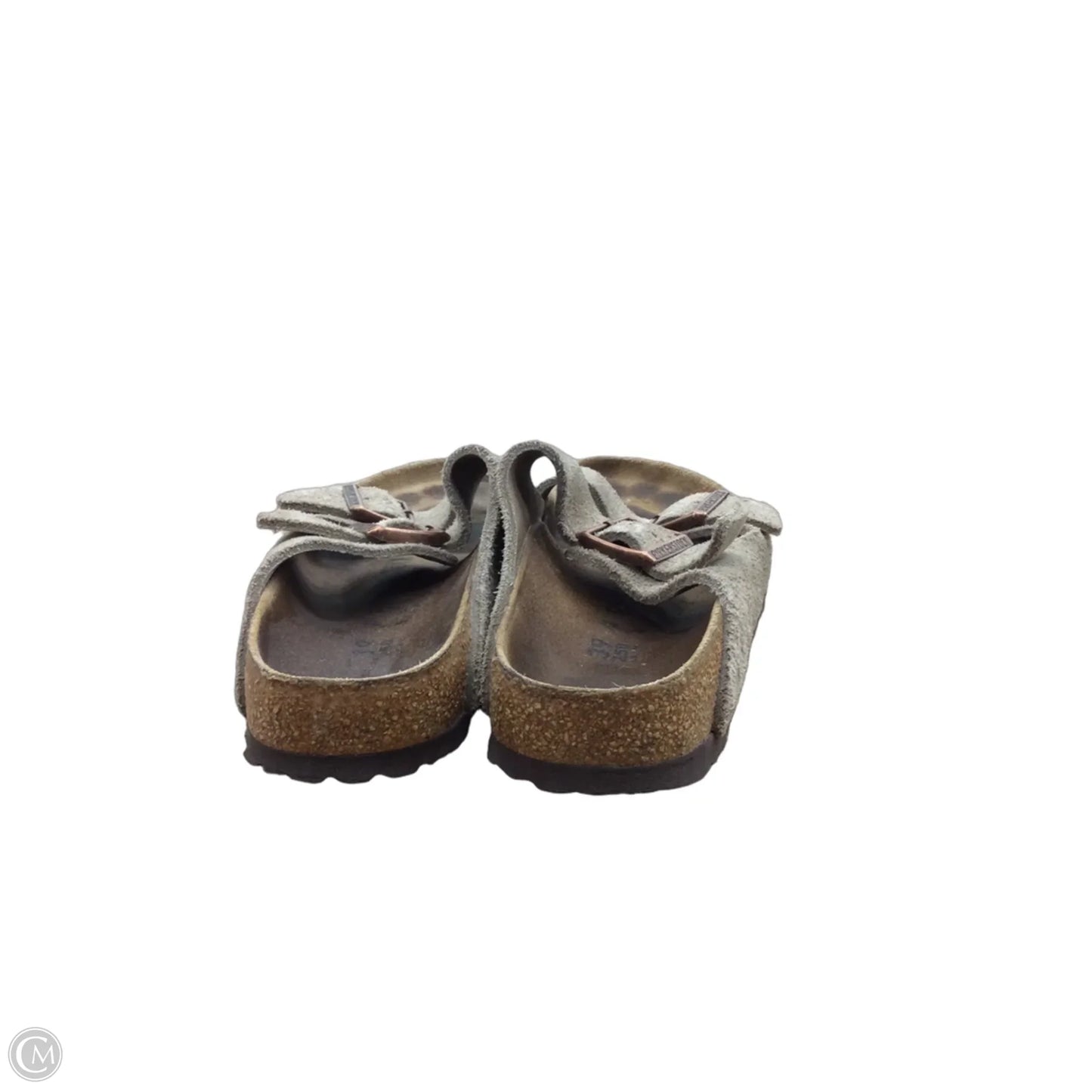 Sandals Flats By Birkenstock In Taupe, Size: 8.5