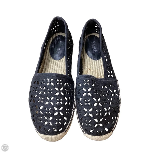 Sandals Flats By Michael By Michael Kors In Black, Size: 9