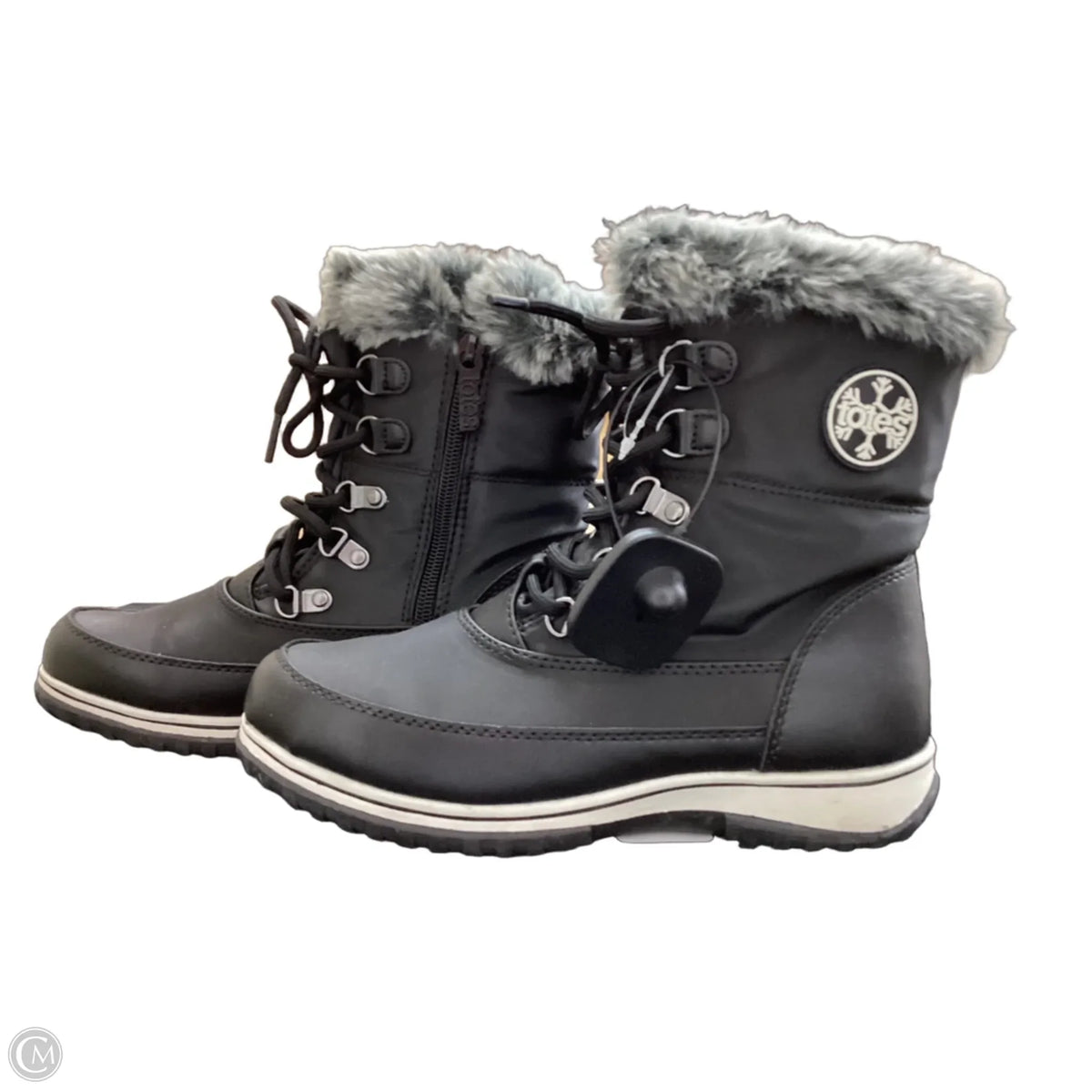 Boots Snow By Totes In Black, Size: 6