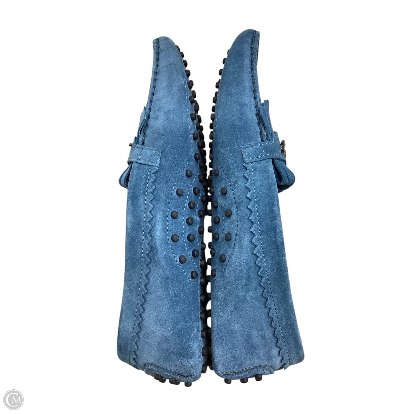 Shoes Luxury Designer By Tods In Blue, Size: 8