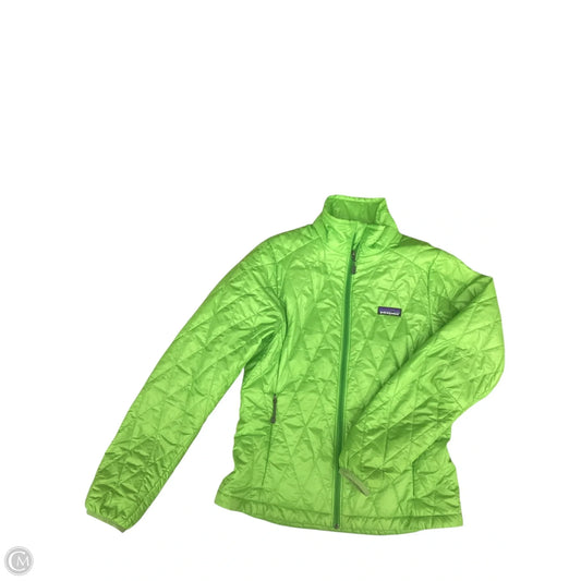 Jacket Puffer & Quilted By Patagonia In Green, Size: Xs