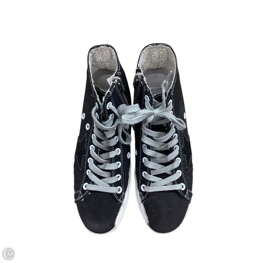 Shoes Sneakers By Golden Goose In Black White, Size: 5