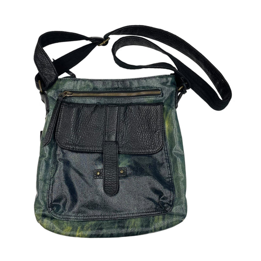 CROSSBODY by    CLOTHES MENTOR In GREEN, Size: LARGE