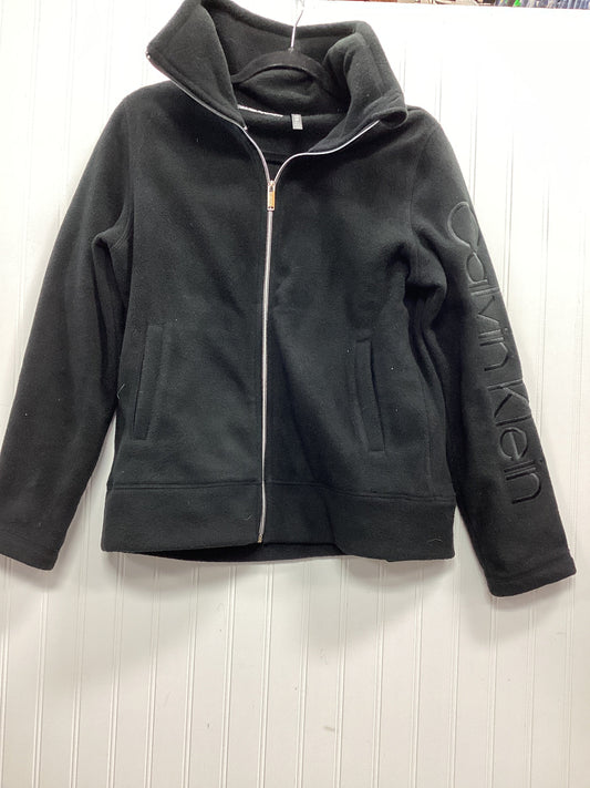 Jacket Fleece By Calvin Klein Performance In Black, Size:L