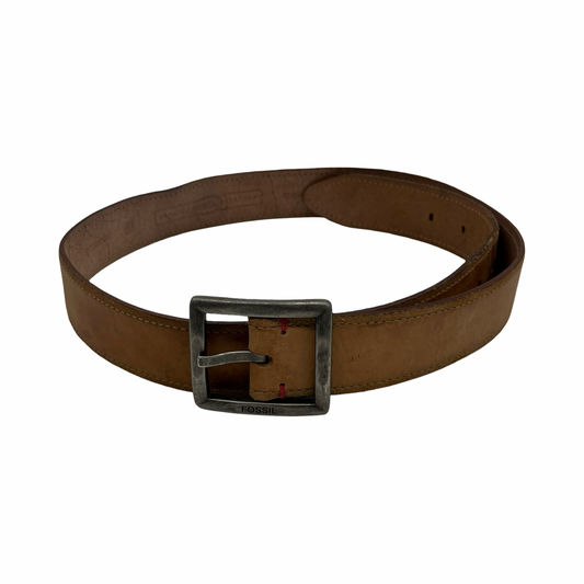 Belt Leather By Fossil In Tan