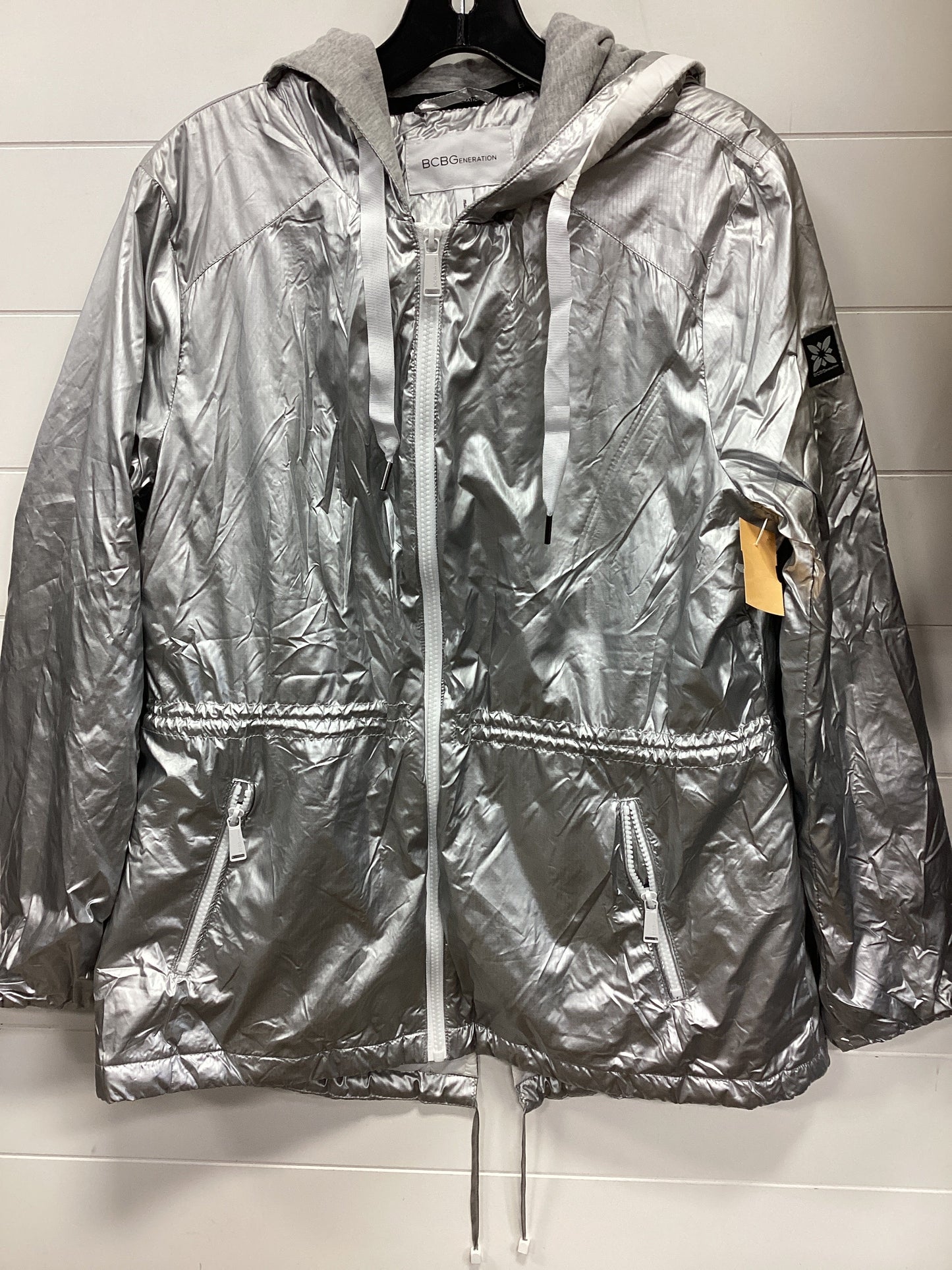 Coat Other By Bcbgeneration In Silver, Size:L