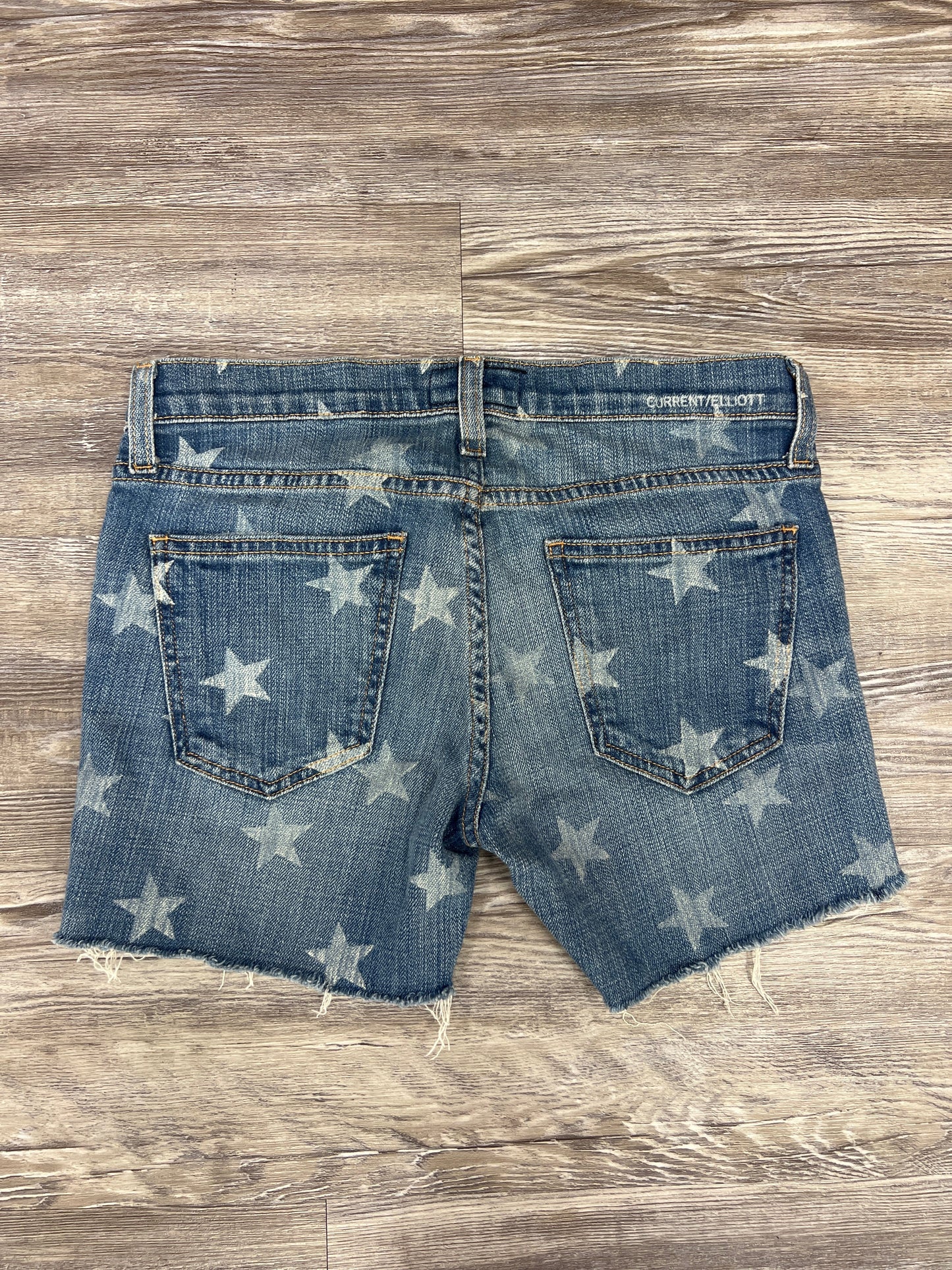 Blue Denim Shorts Designer Current Elliott, Size 2