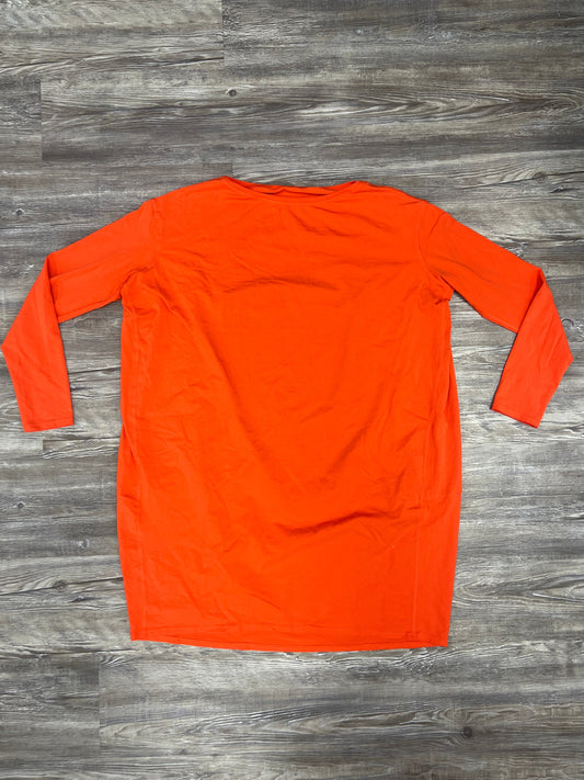 Orange Dress Casual Midi Lululemon, Size M