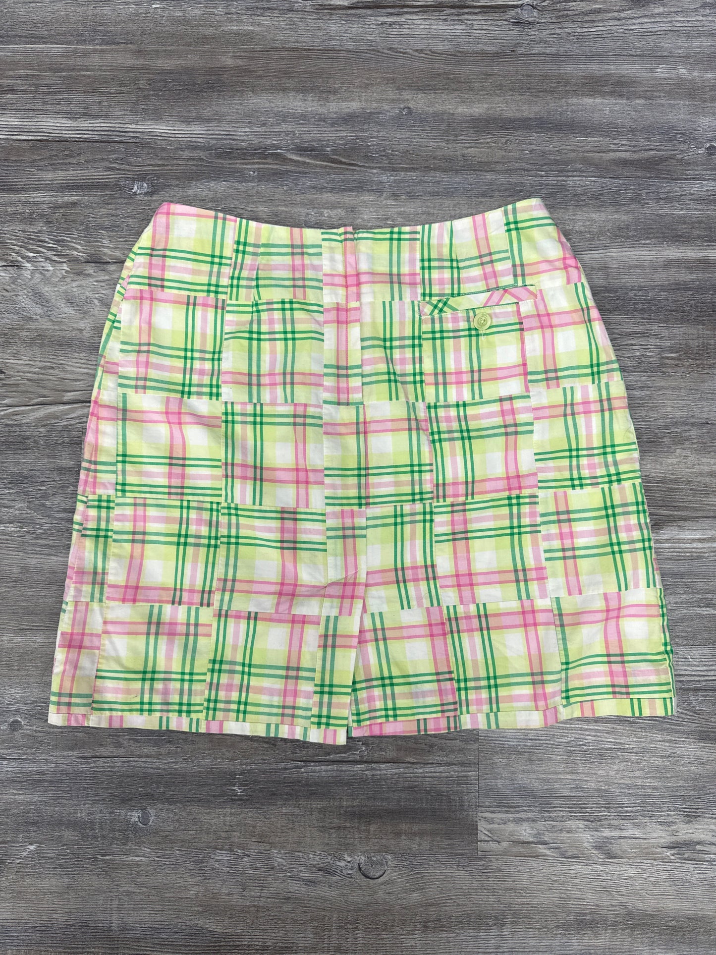 Green & Pink Skirt Midi Lilly Pulitzer, Size 2