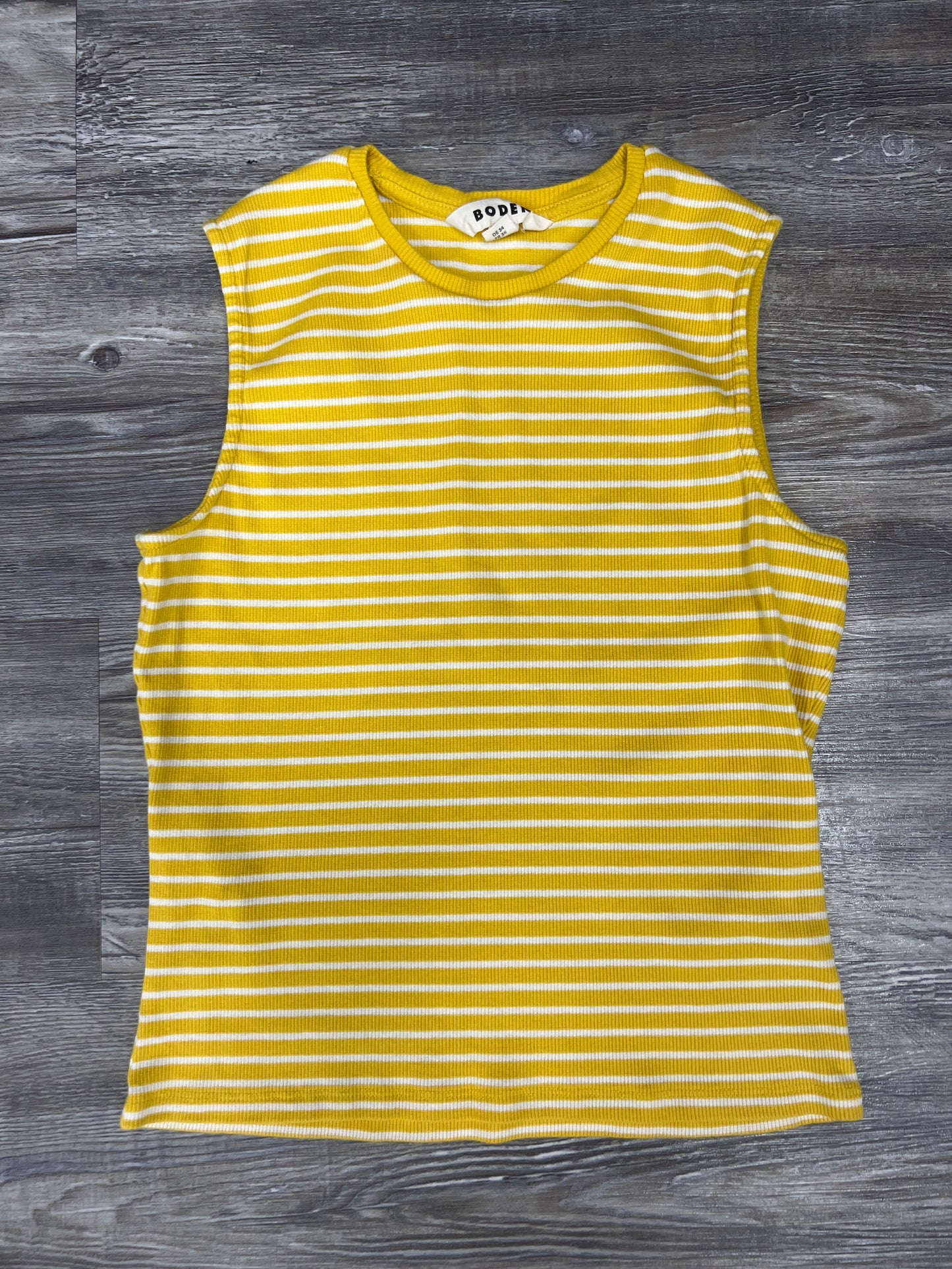 Yellow Top Sleeveless Boden, Size S