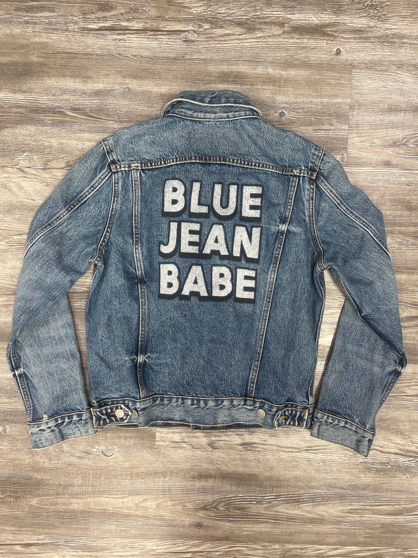 Blue Denim Jacket Denim Lucky Brand, Size M