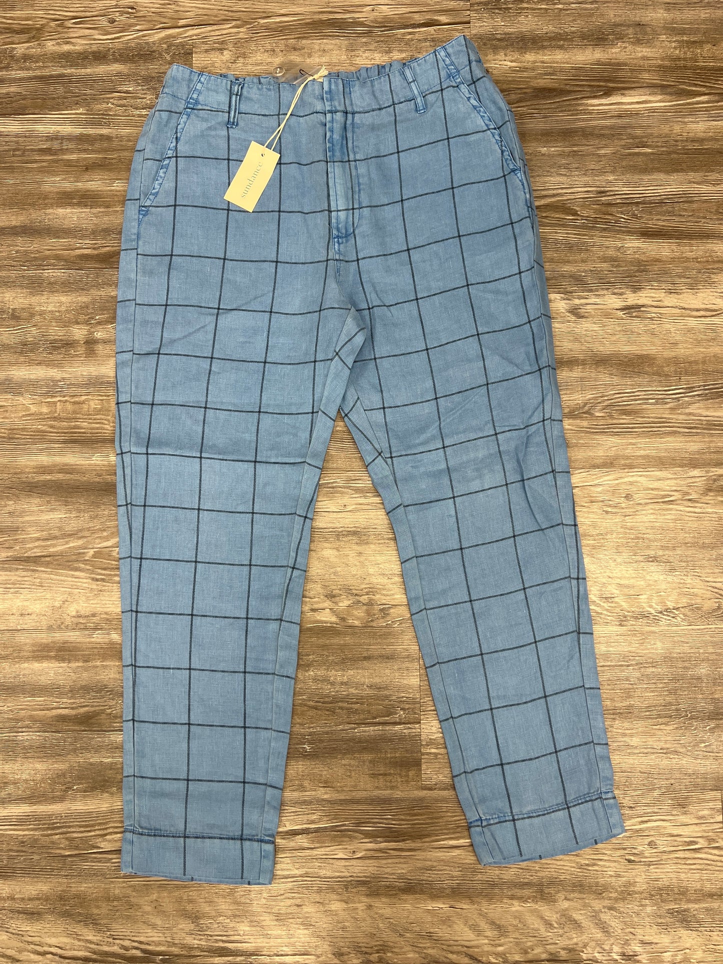Blue Pants Cropped Sundance, Size 8petite