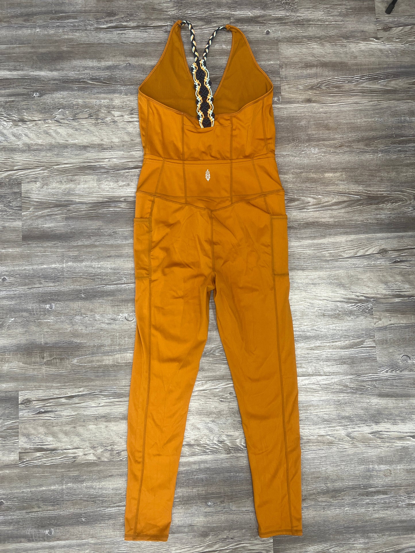 Yellow Jumpsuit Free People, Size M