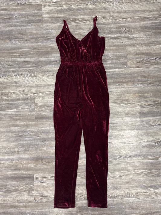 Jumpsuit By Cupcakes And Cashmere In Red, Size: Xs