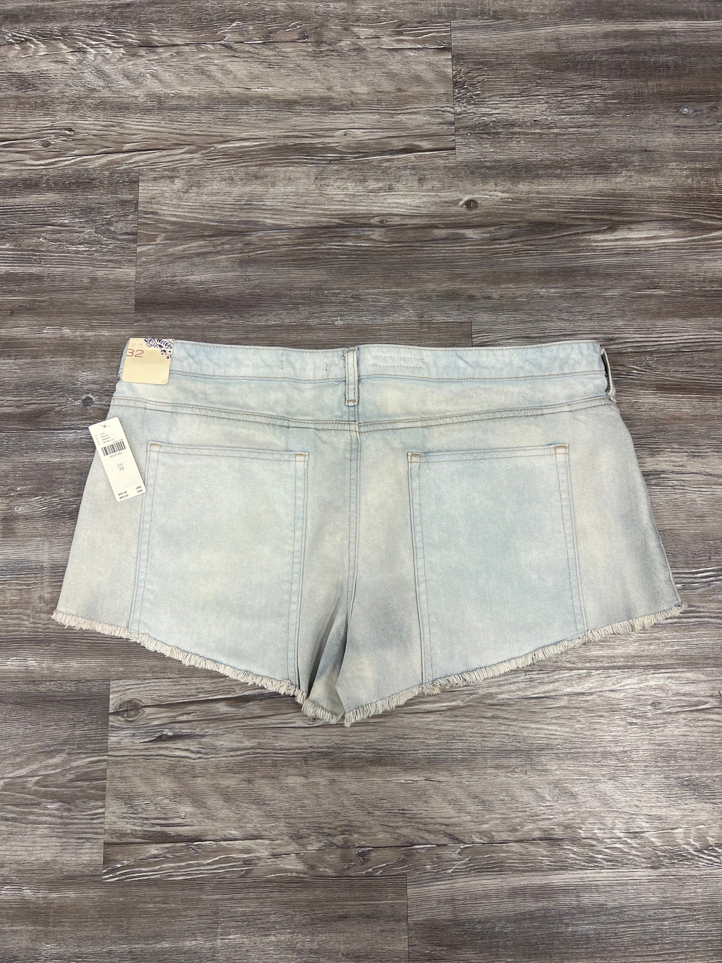 Shorts By Pilcro In Blue Denim, Size: 12