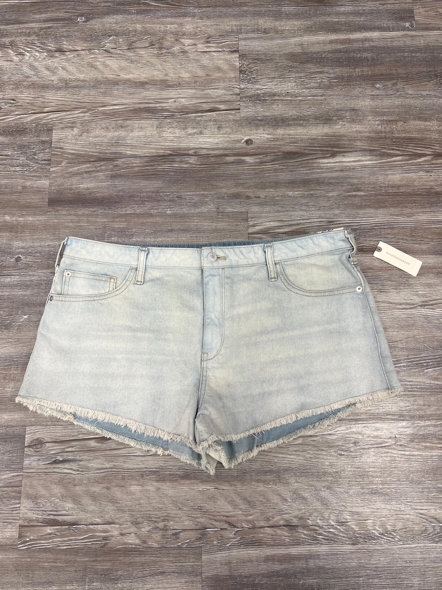 Shorts By Pilcro In Blue Denim, Size: 12