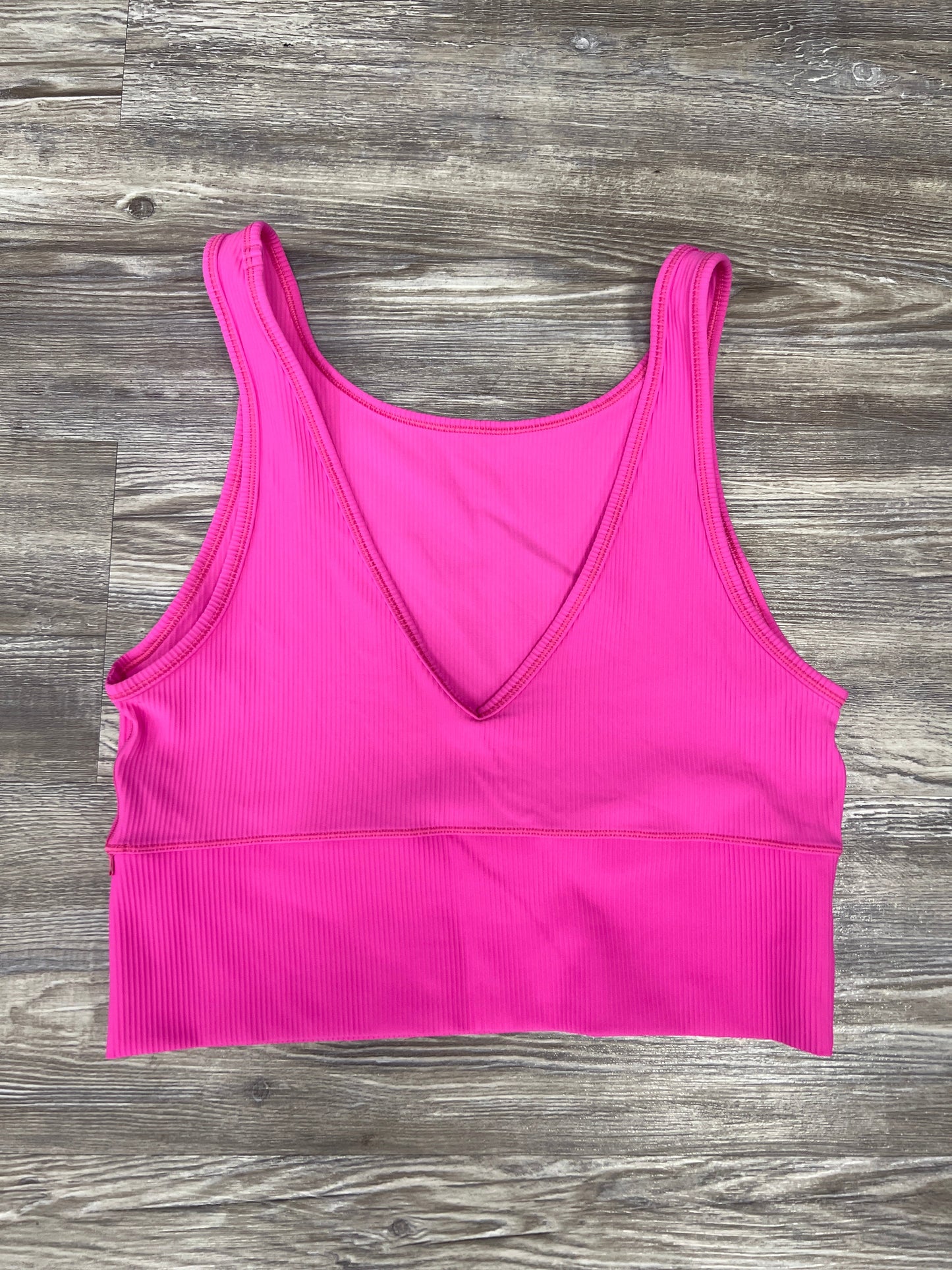 Athletic Tank Top By Lululemon In Pink, Size: M