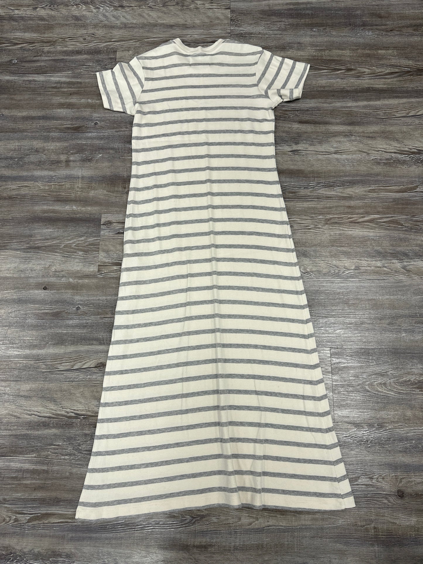 Dress Casual Maxi By Citizens Of Humanity In Grey & White, Size: S