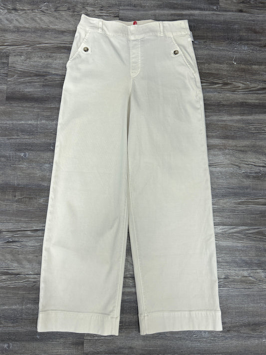 Pants Cropped By Spanx In Cream, Size: M