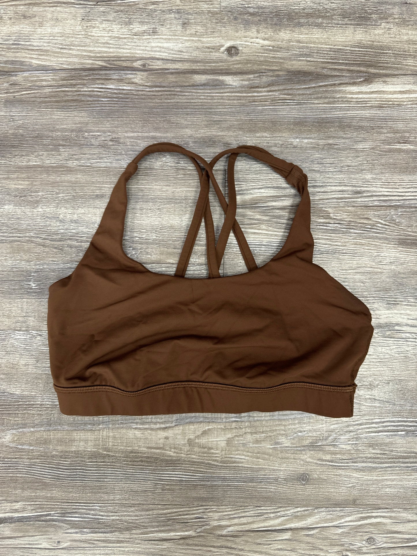 Athletic Bra By Lululemon In Brown, Size: 6