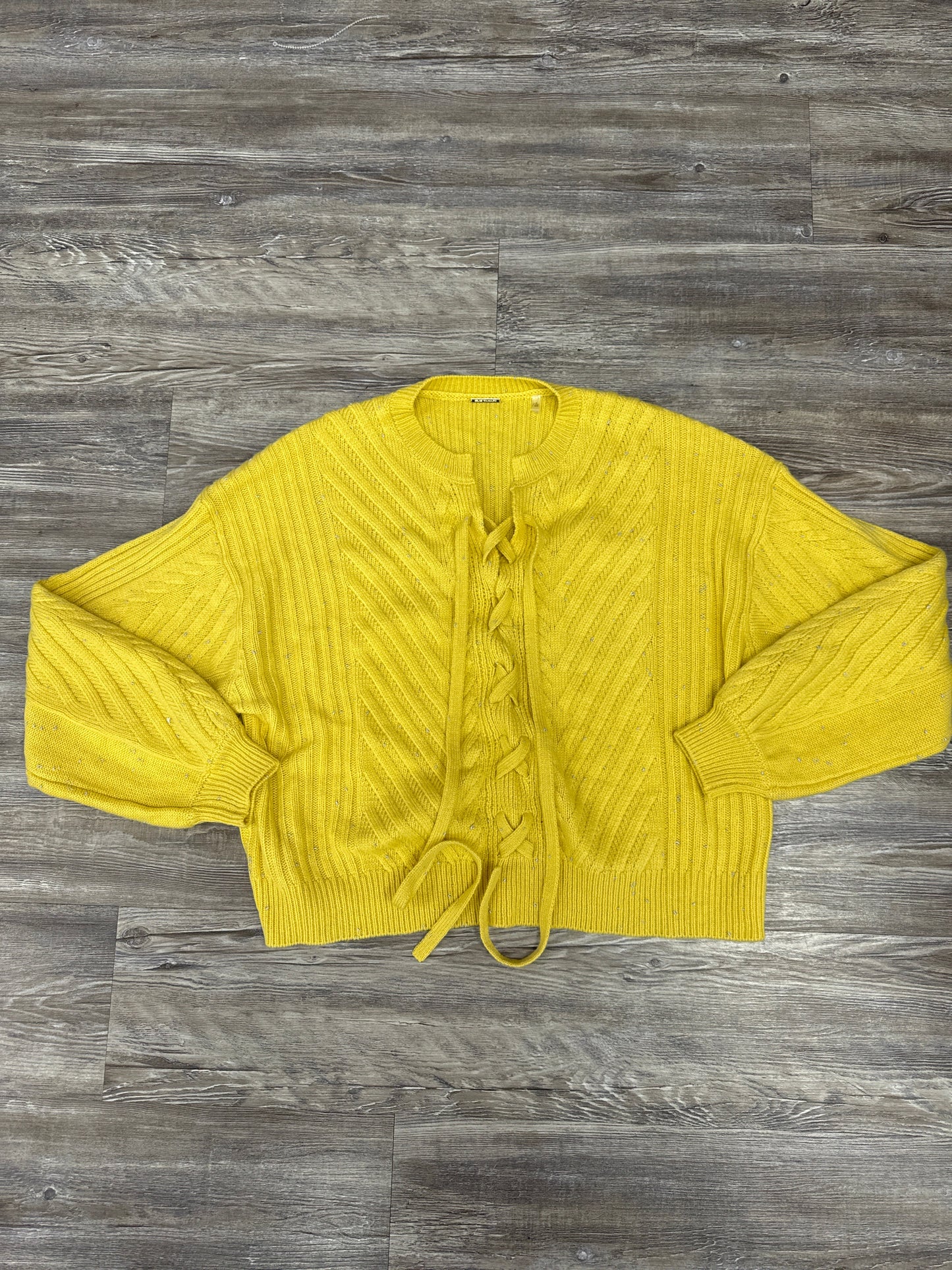 Sweater By Elie Tahari In Yellow, Size: M