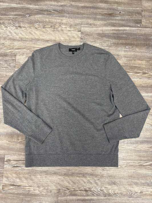 Sweater By Theory In Grey, Size: M