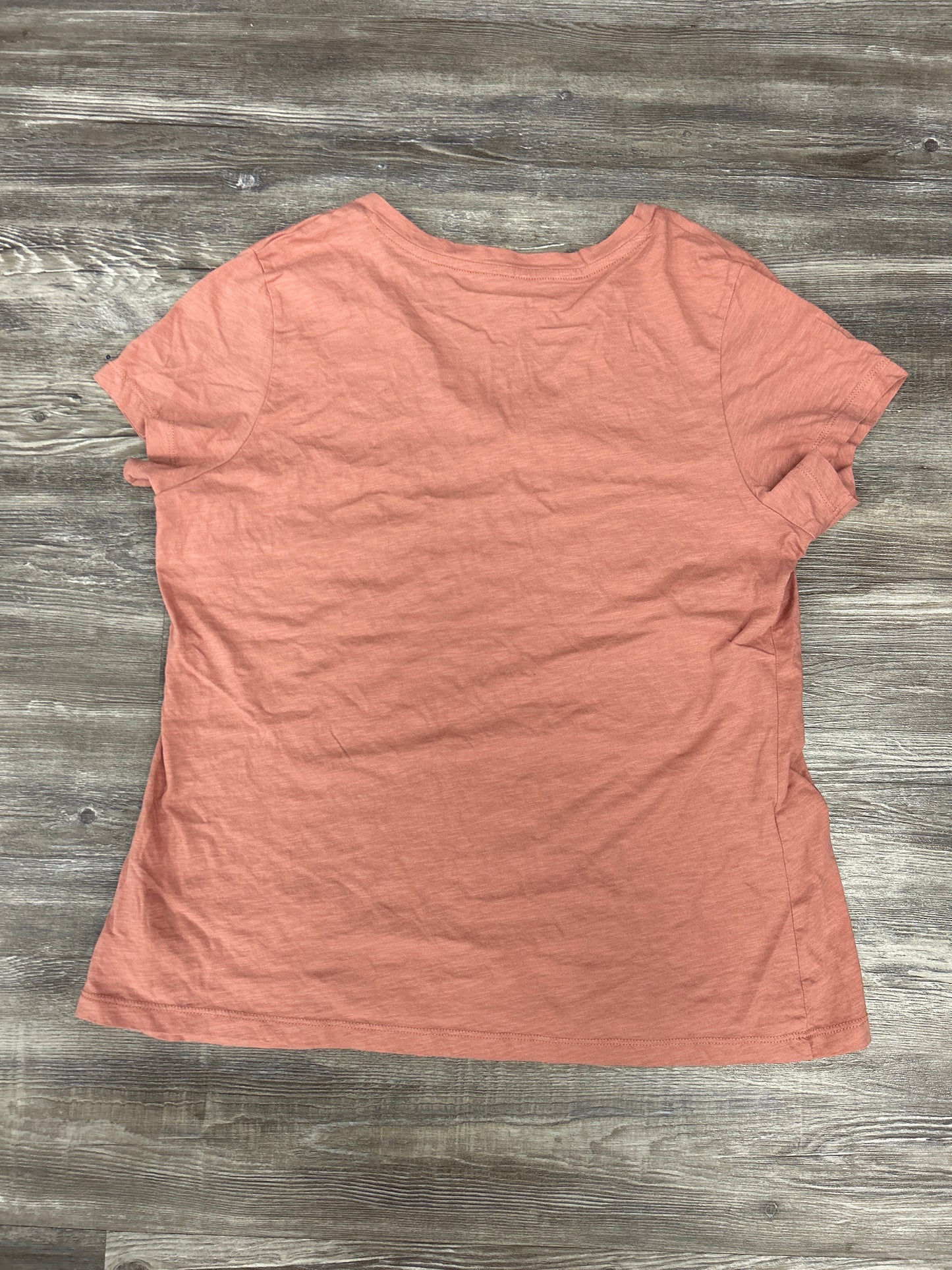 Top Short Sleeve By Max Studio In Pink, Size: Xl