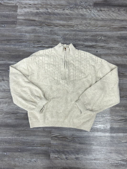 Sweater By Venus In Cream, Size: M