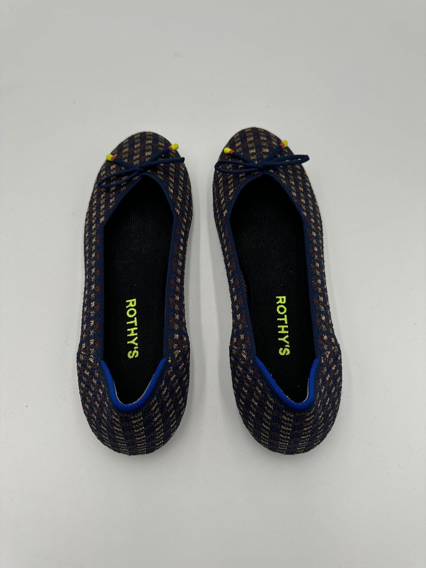 Shoes Flats By Rothys In Navy, Size: 9.5