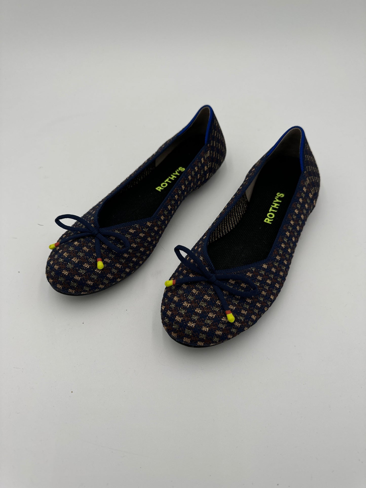 Shoes Flats By Rothys In Navy, Size: 9.5