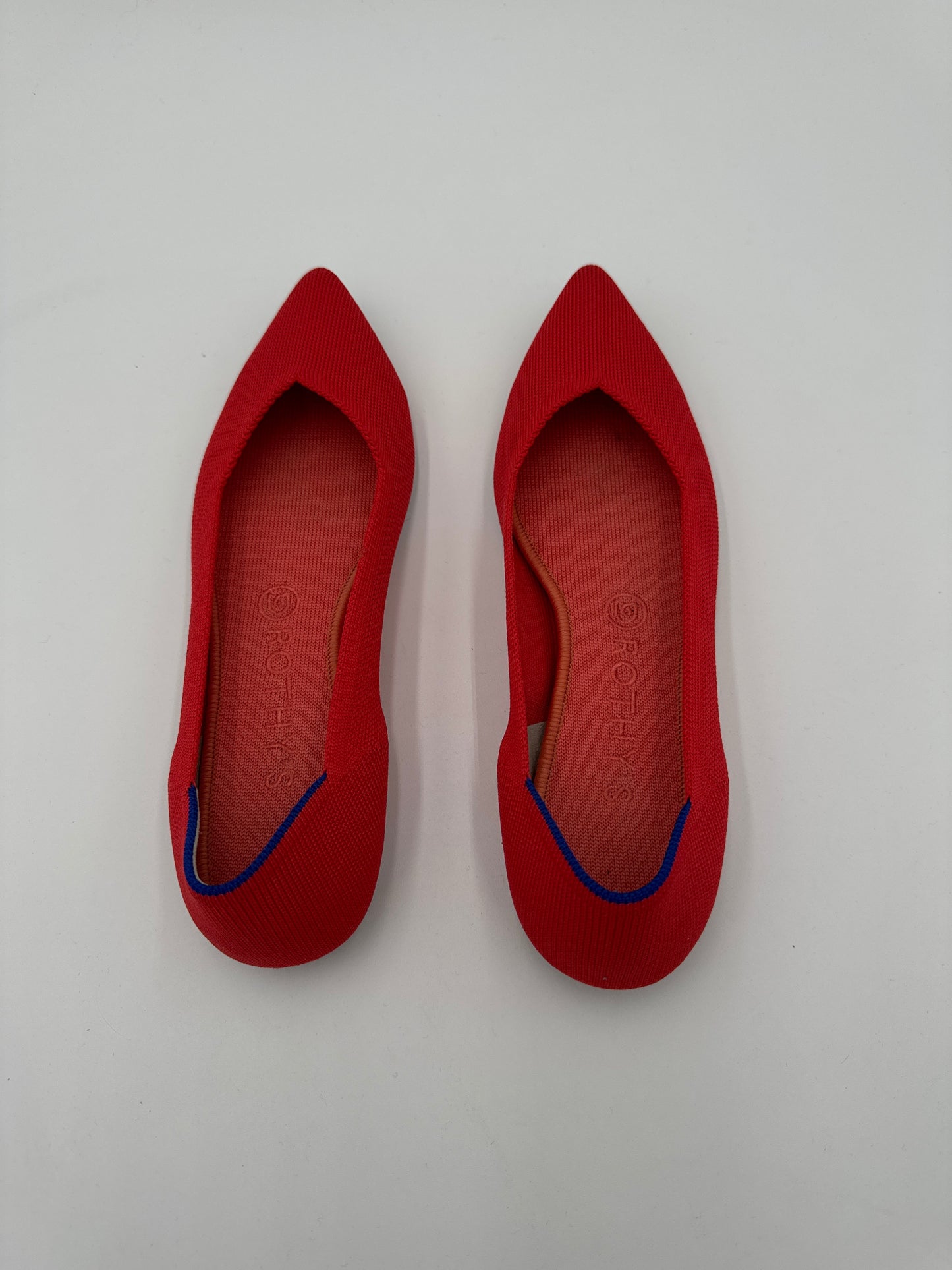 Shoes Flats By Rothys In Red, Size: 9.5