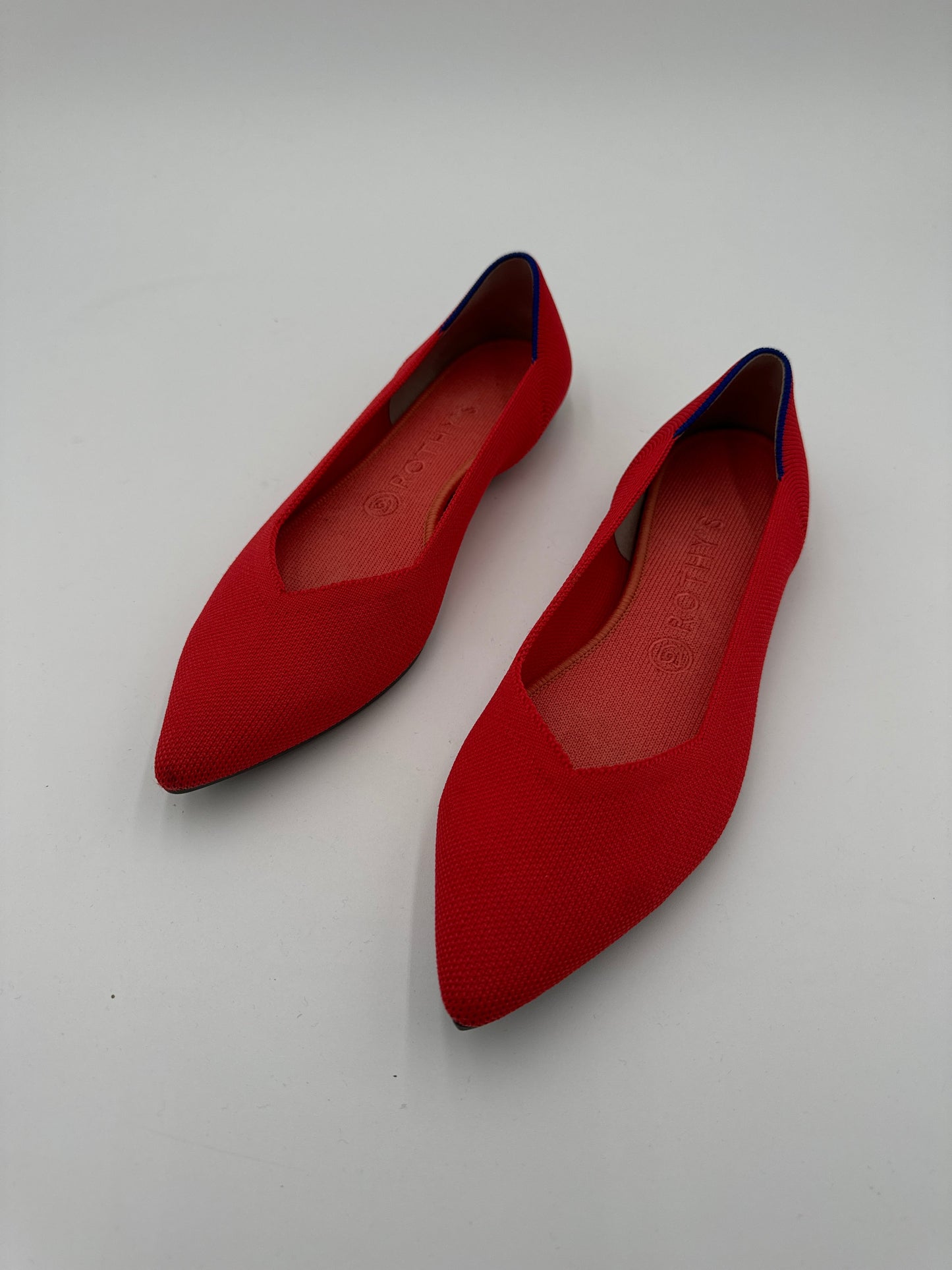 Shoes Flats By Rothys In Red, Size: 9.5