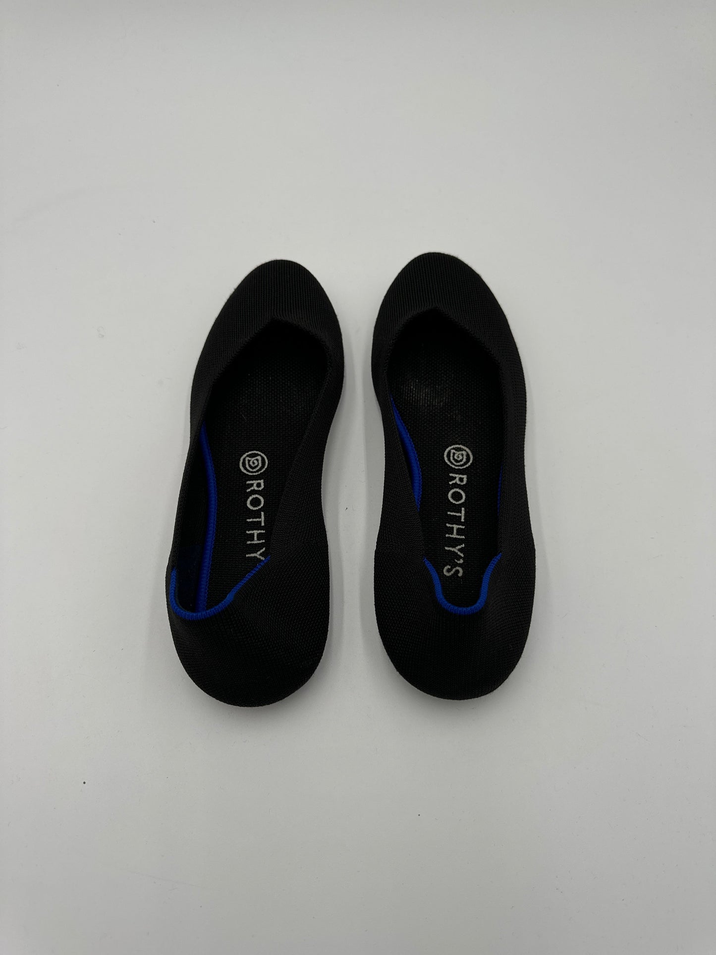 Shoes Flats By Rothys In Black, Size: 9.5