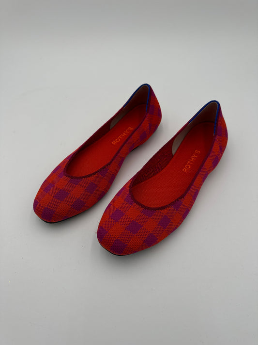 Shoes Flats By Rothys In Red, Size: 9.5