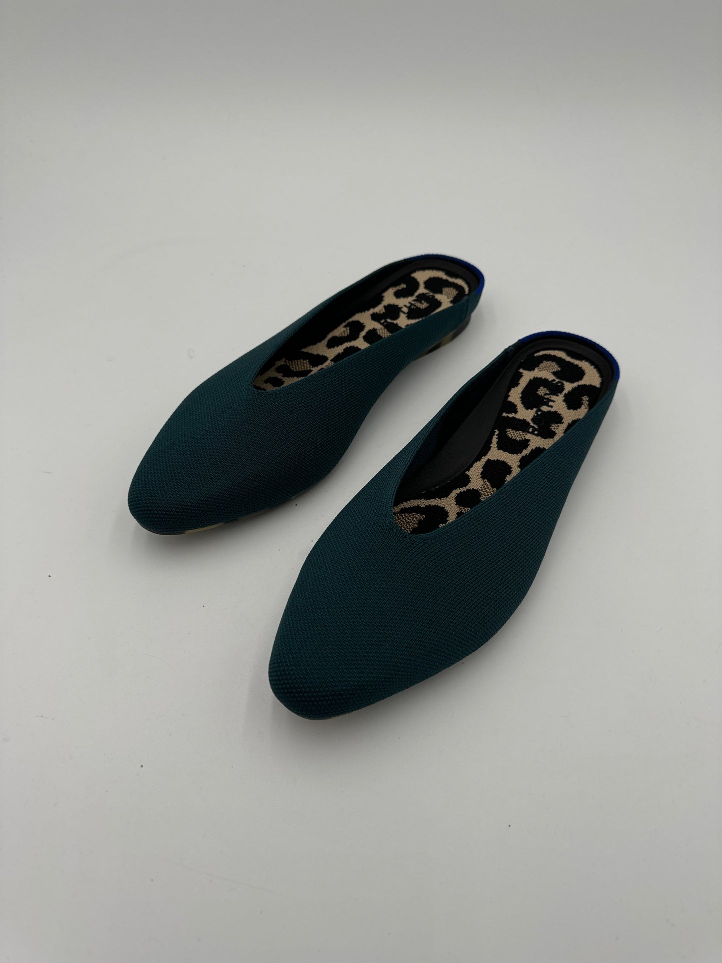 Shoes Flats By Rothys In Teal, Size: 10